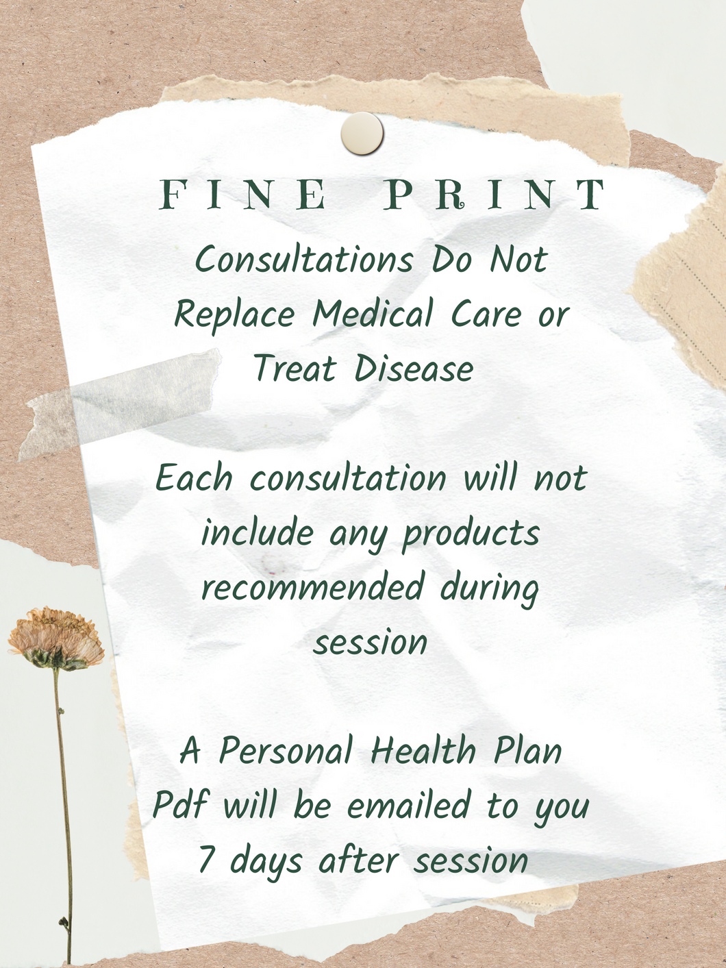 Herbal Health Consultation